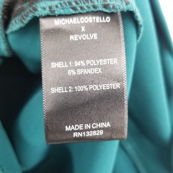 NWT Michael Costello X Revolve Erica Women's Mini Dress Size Medium - Picture 12 of 12